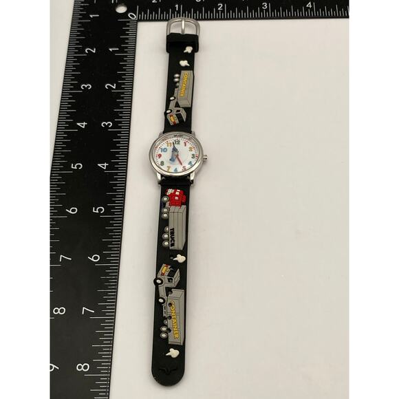 3D Semi-Truck Children's Watch-Analog, Silicone Adjustable Band-New Battery - Picture 3 of 8